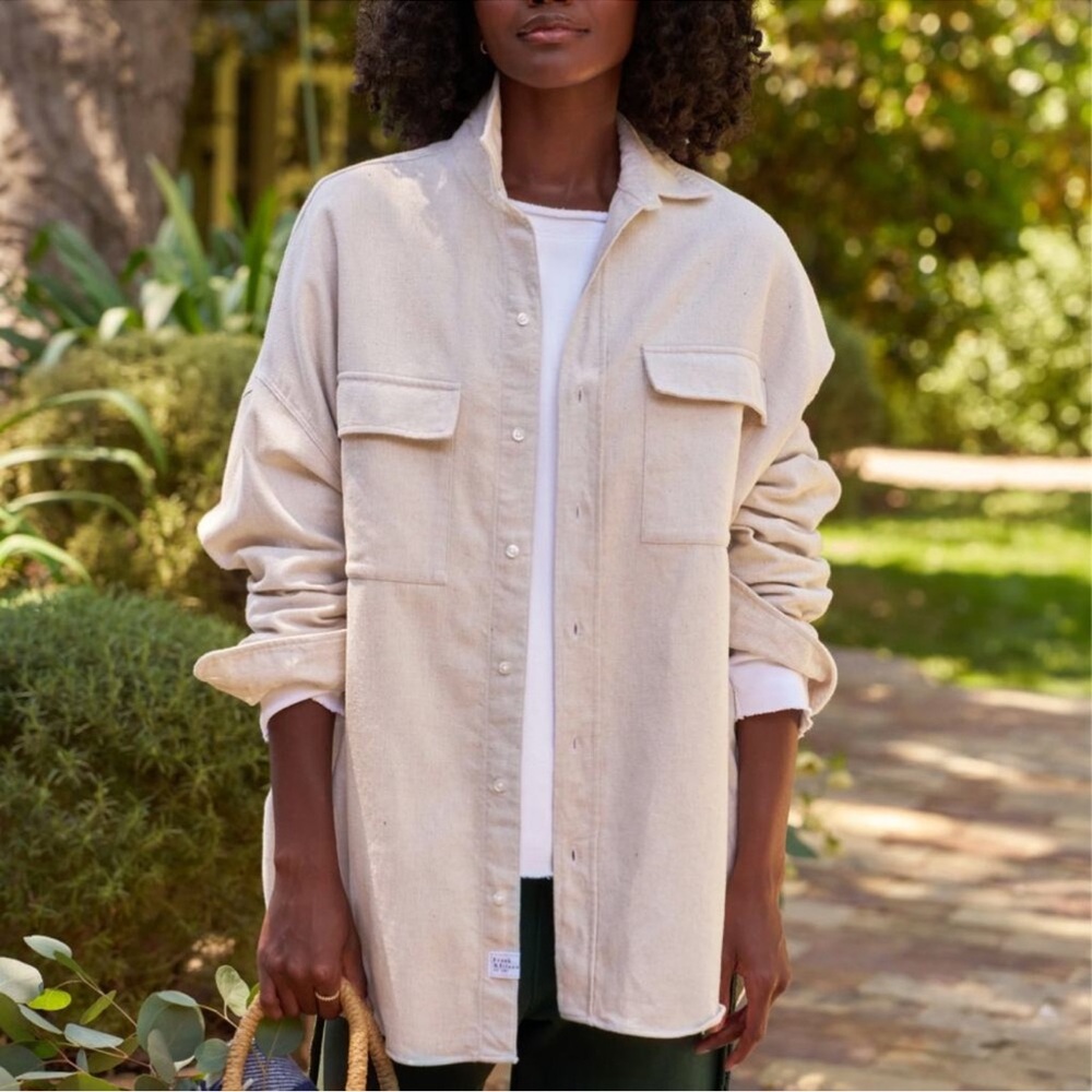 Frank and Eileen Mcloghlin Oversized Shirt Jacket M/L